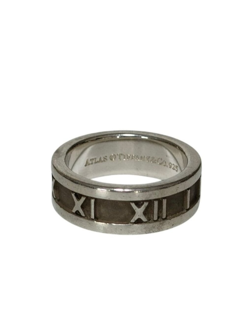 Tiffany & Co 925 Atlas Ring Silver